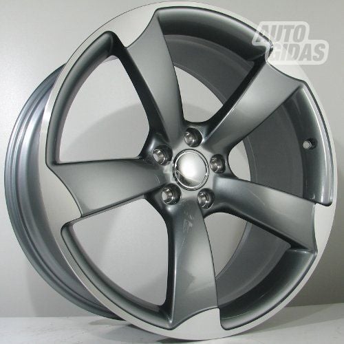 Autowheels Oman Rotary Style A6 A4 Grey lengvojo lydinio R18 ratlankiai