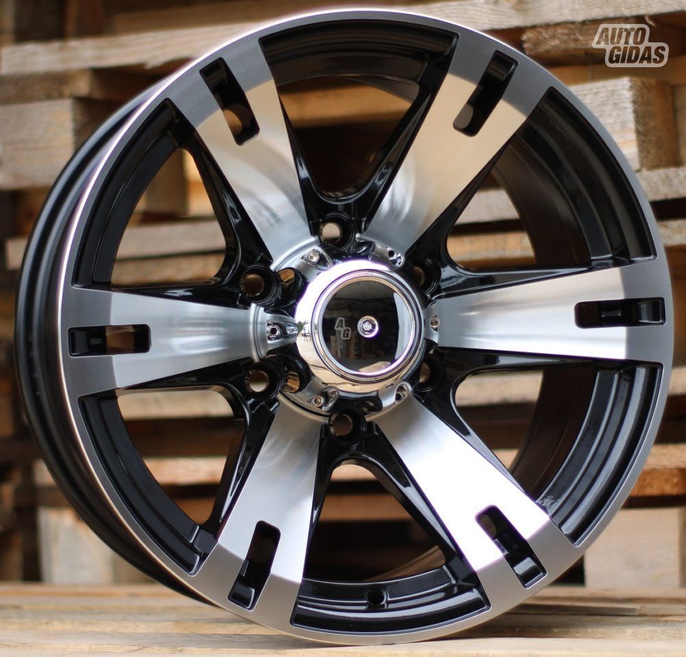 Autowheels 4X4 Chevrolet, GMC, JEEP lengvojo lydinio R16 ratlankiai