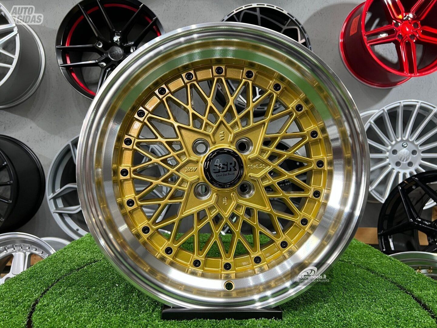 Autowheels SSR Mesh Formula Style Gold light alloy R15 rims