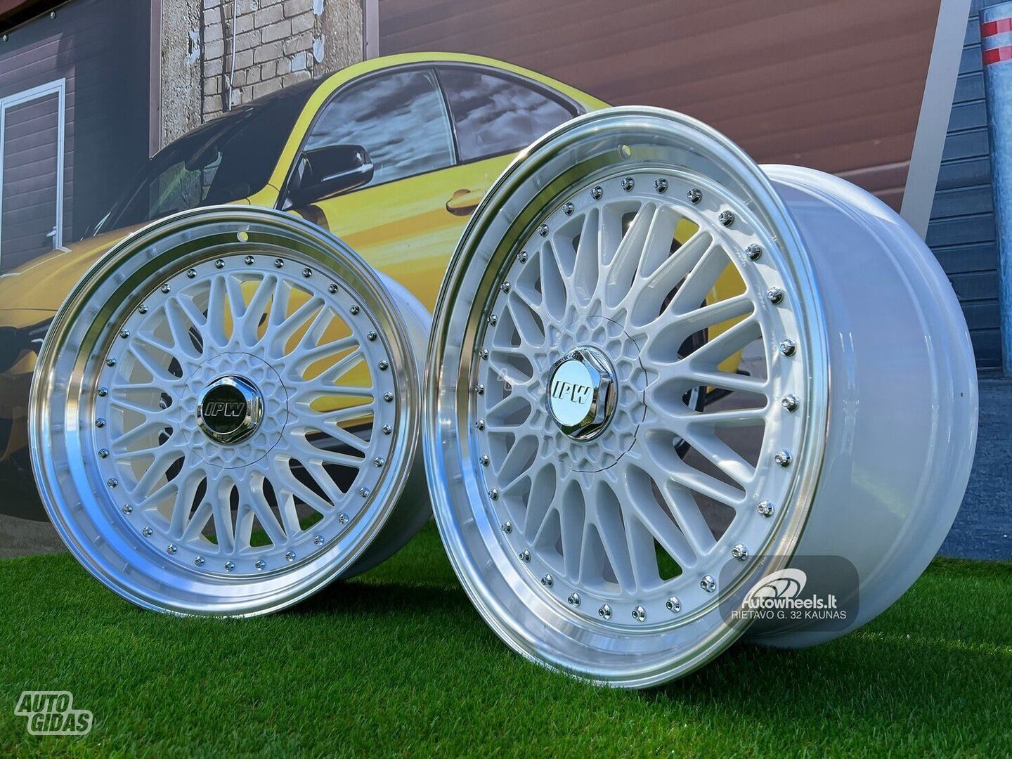 Autowheels BBS RS2 Style 8.5-9.5J lengvojo lydinio R20 ratlankiai