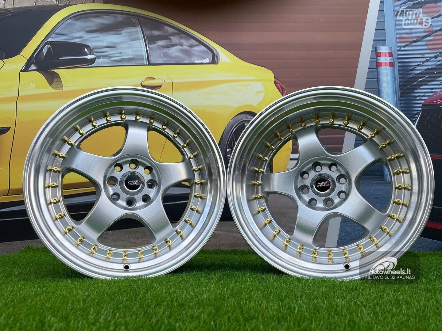 Autowheels Work Meister S1 JDM BMW Audi lengvojo lydinio R17 ratlankiai