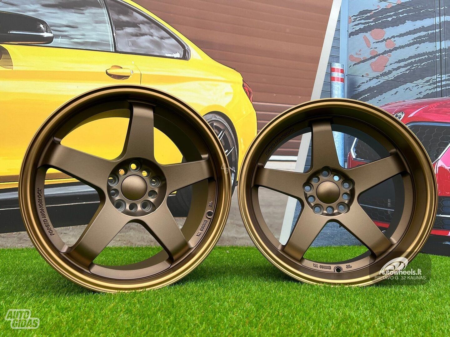 Autowheels Rota GTR-D Style 8.5J-9.5J lengvojo lydinio R18 ratlankiai