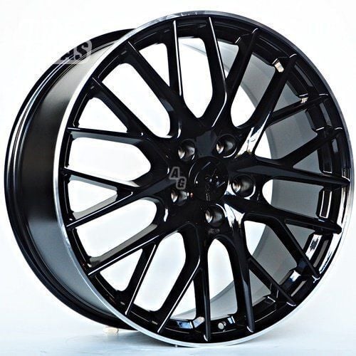 Autowheels Porsche Turismo style black lengvojo lydinio R21 ratlankiai