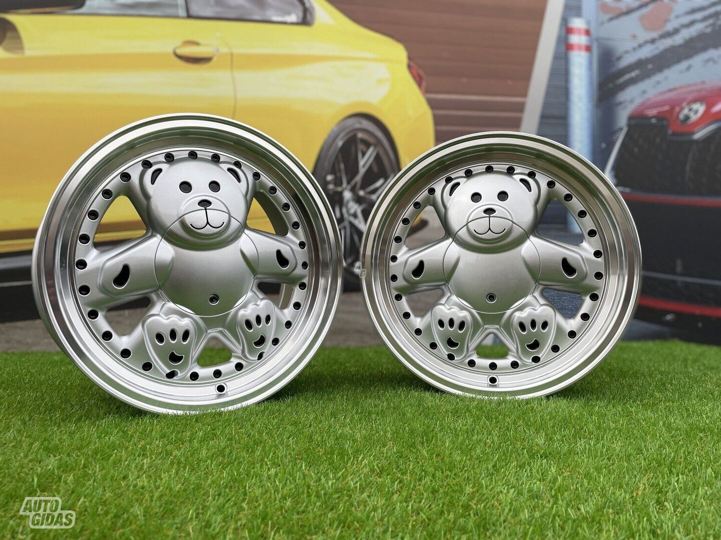 Autowheels Ronal Teddy Bear VW JDM Silver литые R15 диски