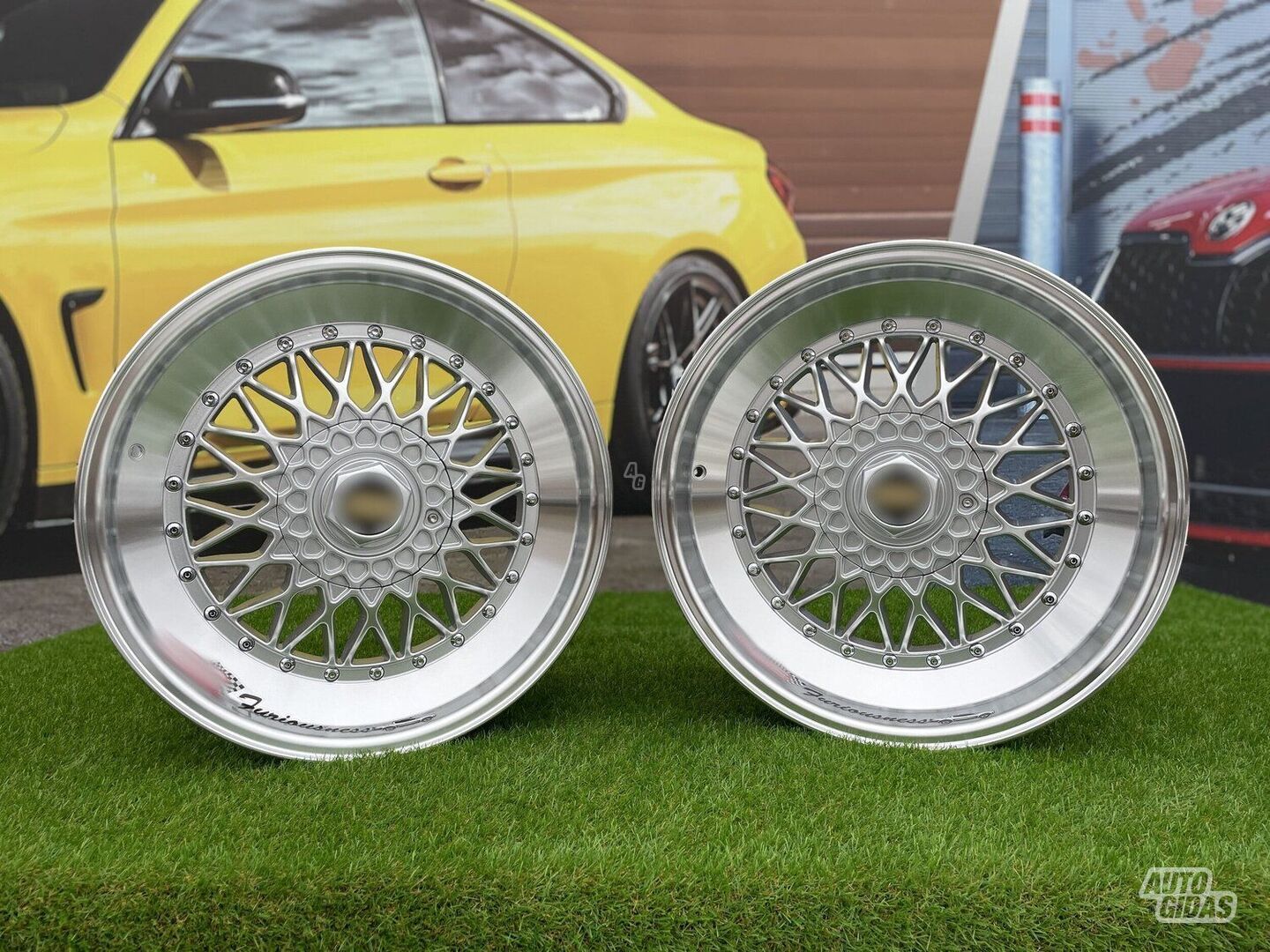 Autowheels BBS RS Slant Lip Style 8.5-9.5 lengvojo lydinio R18 ratlankiai