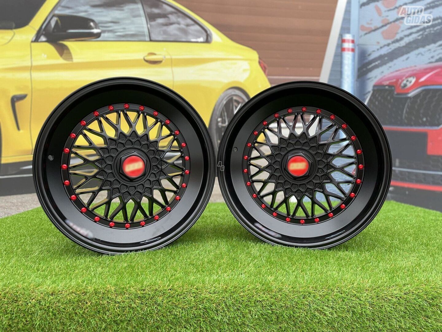 Autowheels BBS RS Slant Lip Style 8.5-9.5 lengvojo lydinio R18 ratlankiai