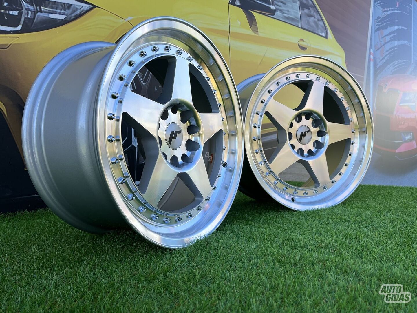 Autowheels JR6 JDM, BMW E30, Audi, VW light alloy R15 rims