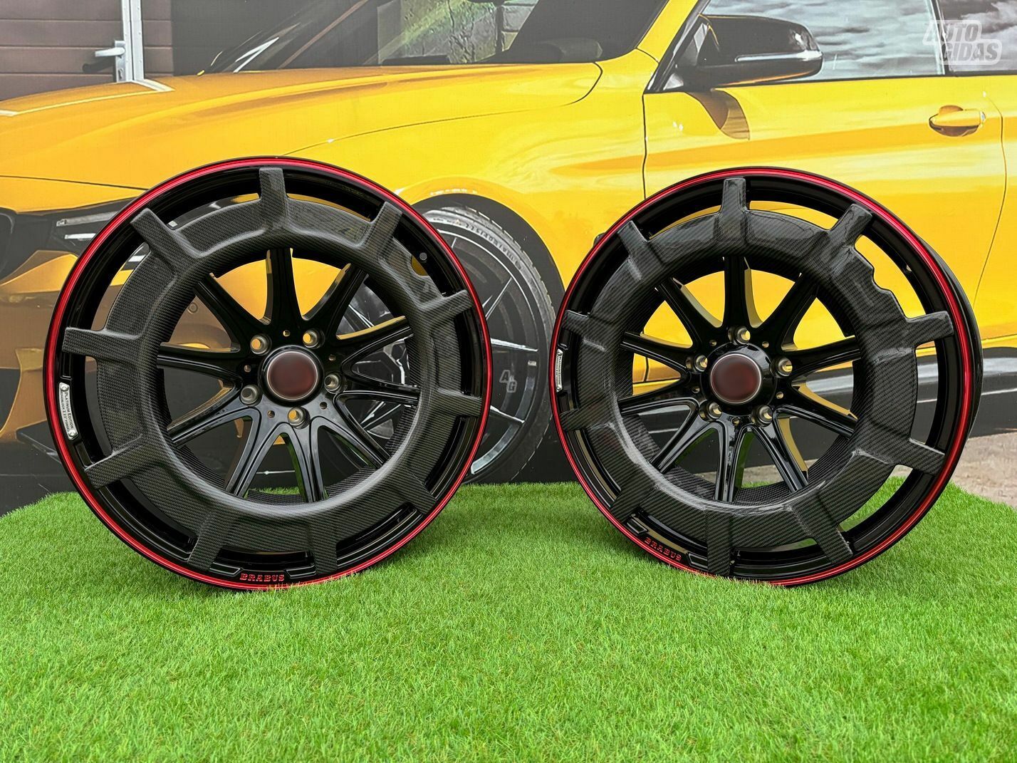 Autowheels Monoblock ZRocket Style Brabus lengvojo lydinio R22 ratlankiai