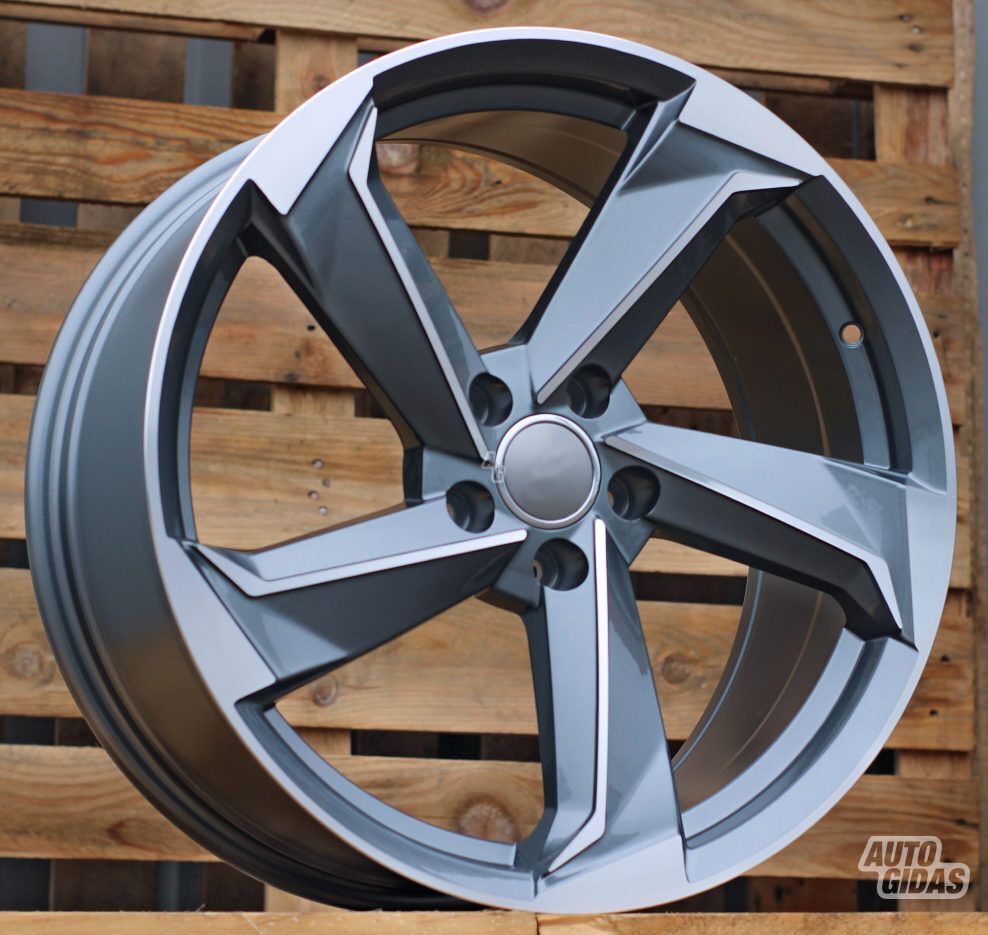 Autowheels Audi New Rotor Style A4 A5 A6 lengvojo lydinio R18 ratlankiai