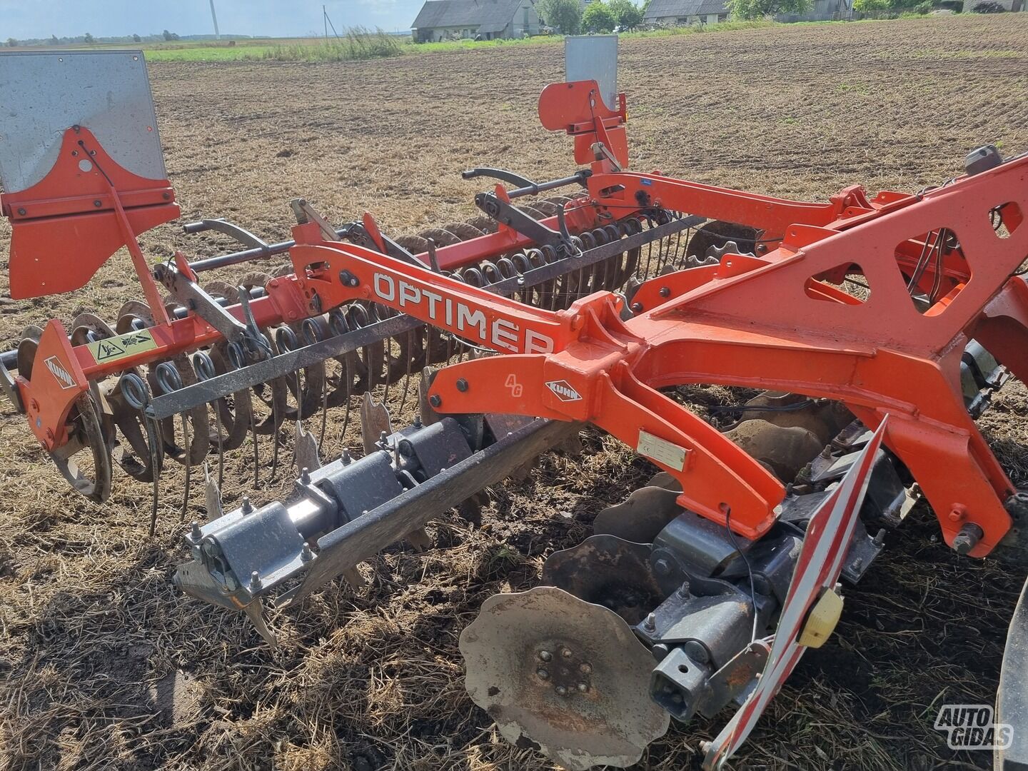 Kuhn OPTIMER 301 2006 m Lėkštiniai skutikai