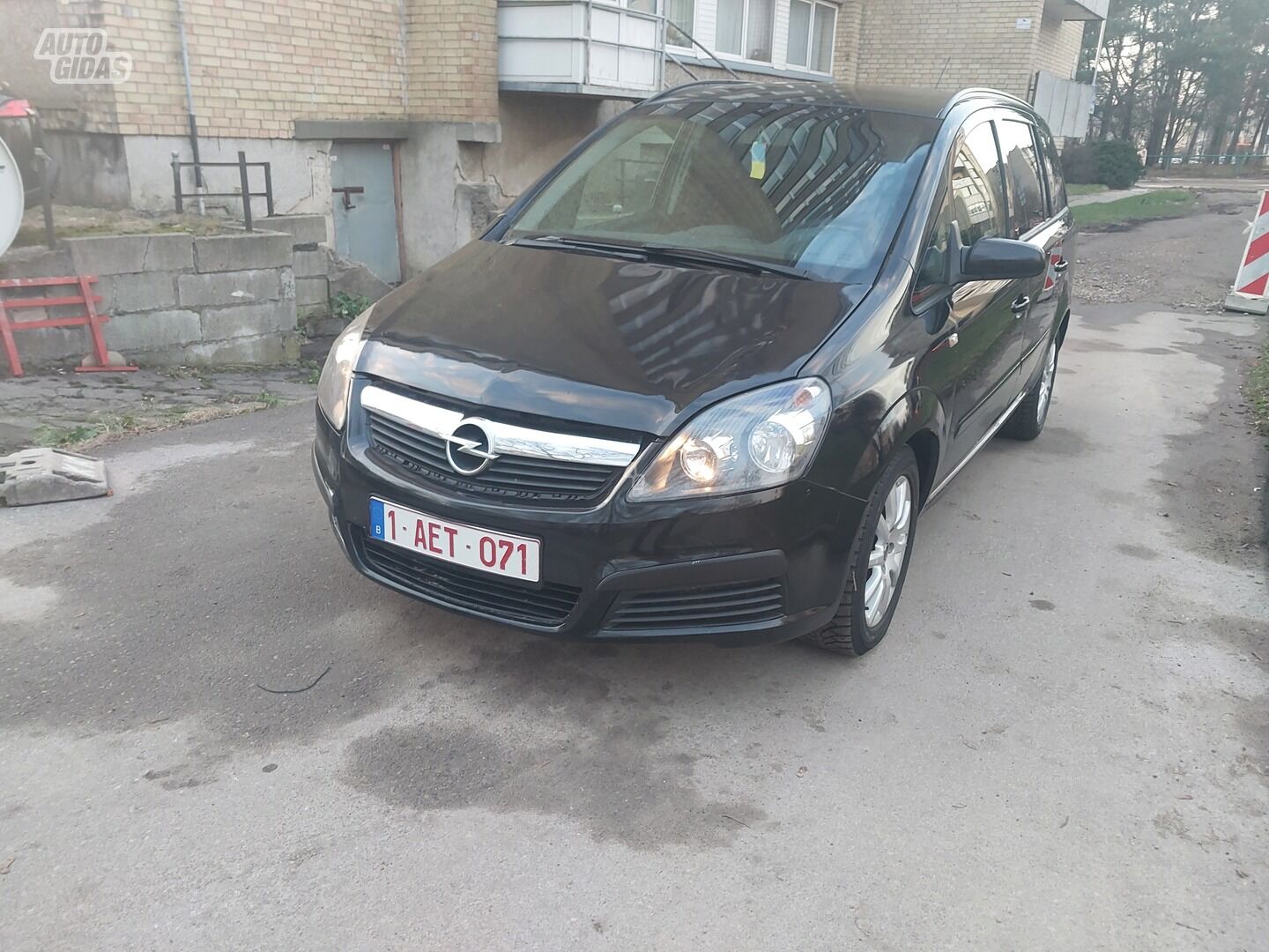 Opel Zafira 2007 m Vienatūris