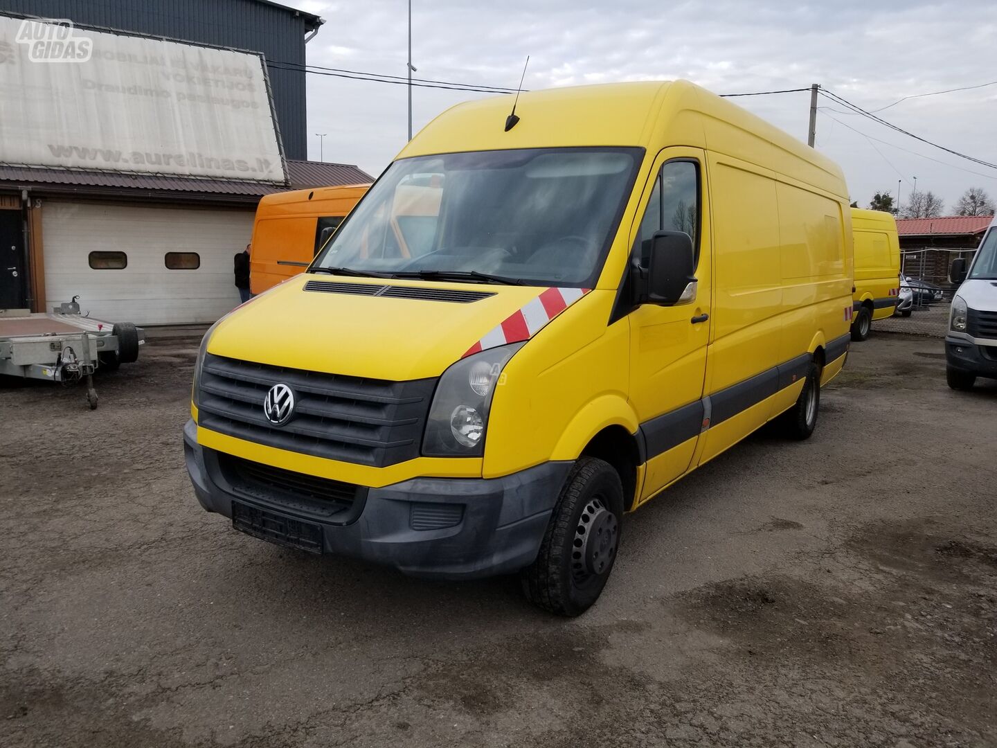 Volkswagen Crafter 2012 г Грузовой микроавтобус