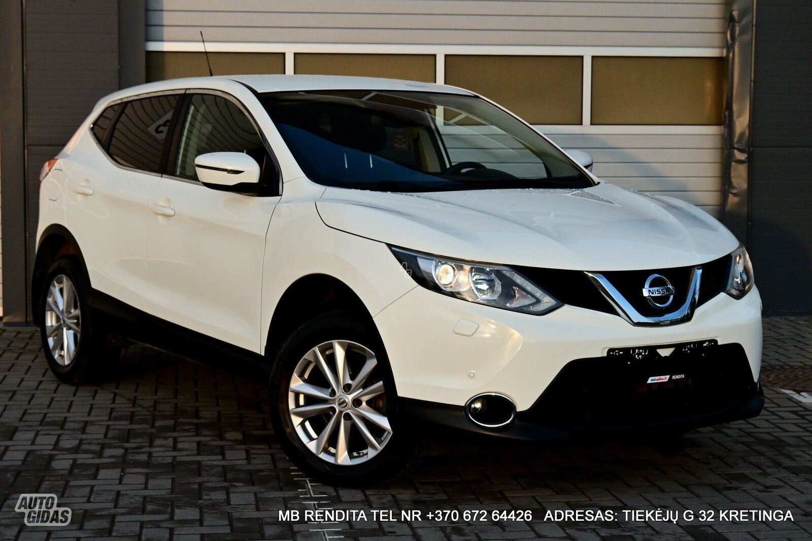 Nissan Qashqai 2016 m Visureigis / Krosoveris