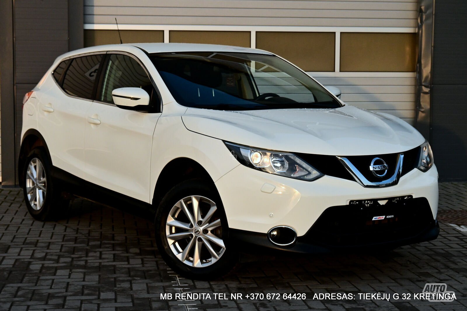 Nissan Qashqai 2016 m Visureigis / Krosoveris