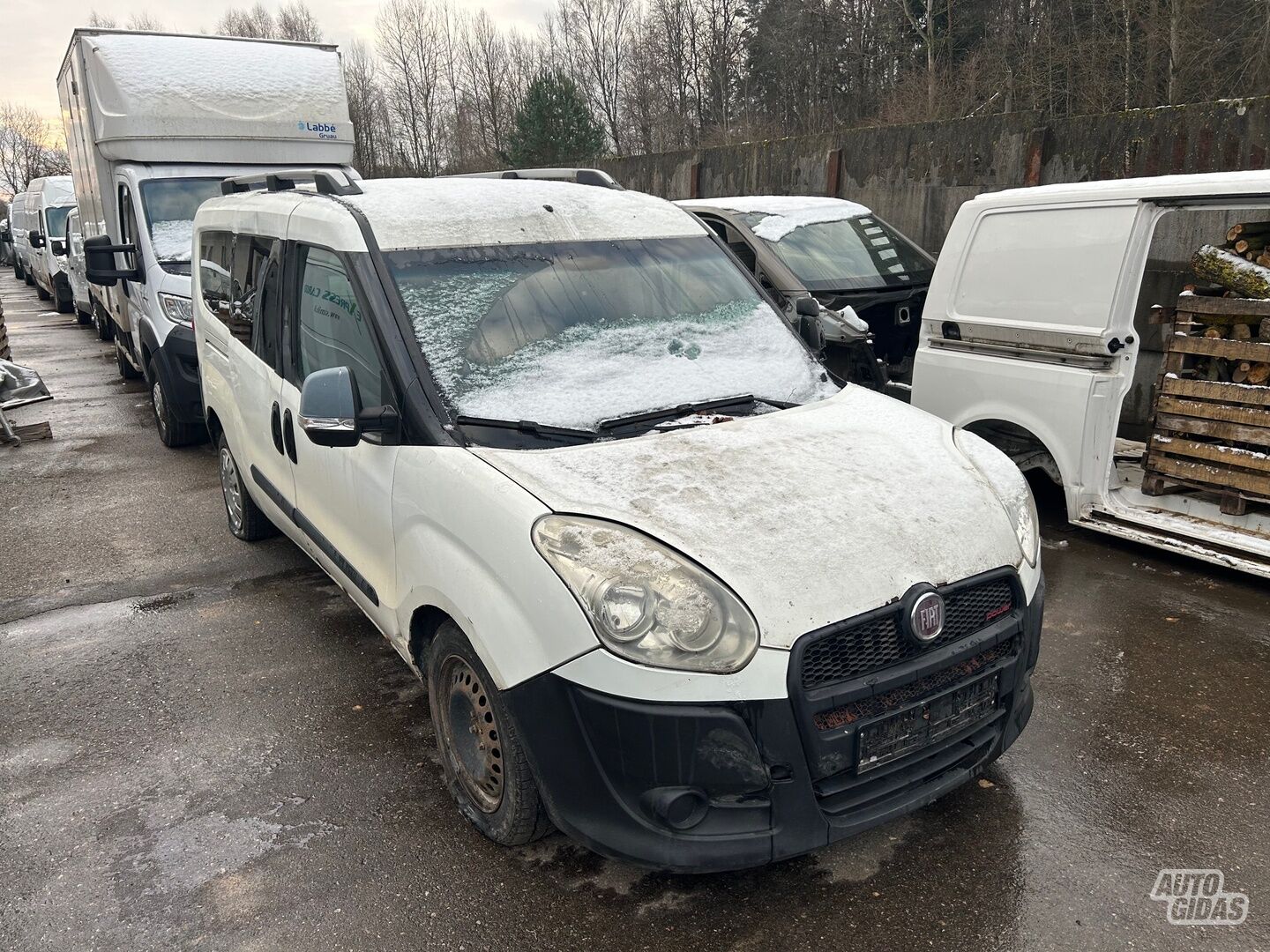 Fiat Doblo 2013 m dalys