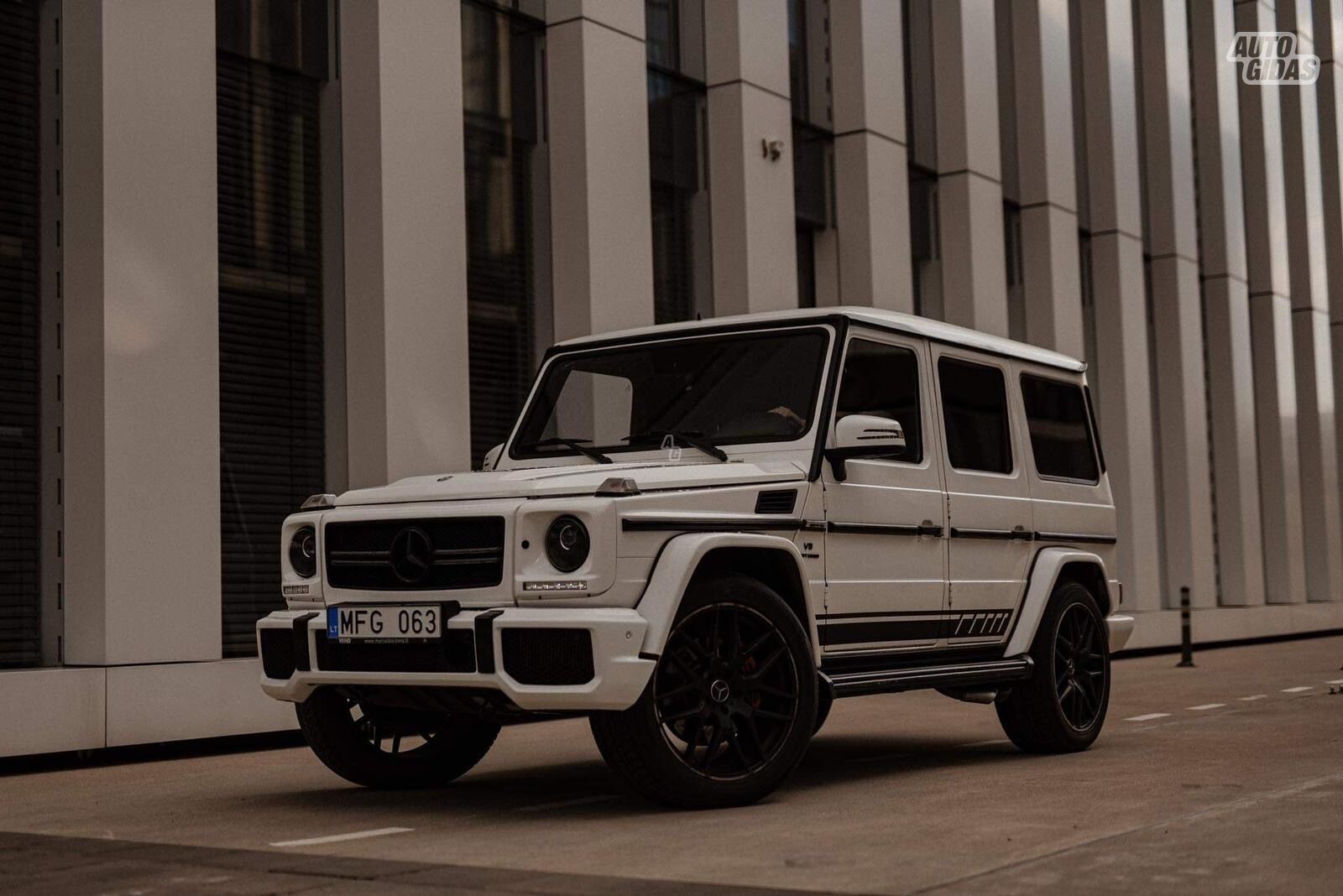 Mercedes-Benz G 63 AMG 2016 m Visureigis / Krosoveris