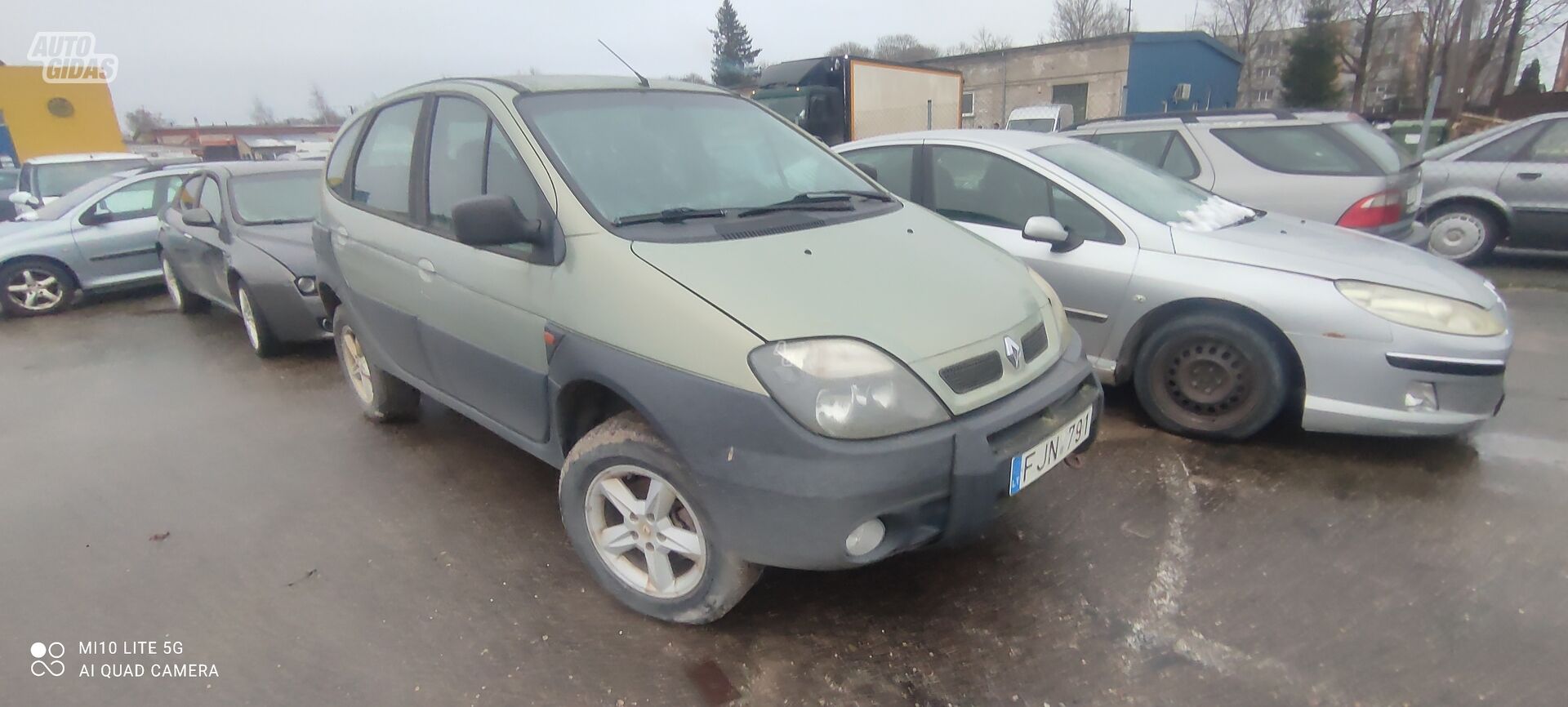 Renault Scenic Rx4 2001 m dalys