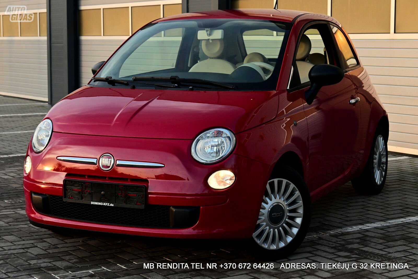 Fiat 500 2007 m Hečbekas