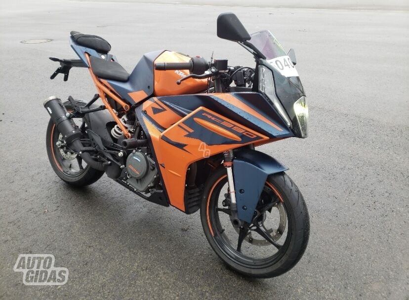 KTM RC 2024 m Sportinis / Superbike motociklas