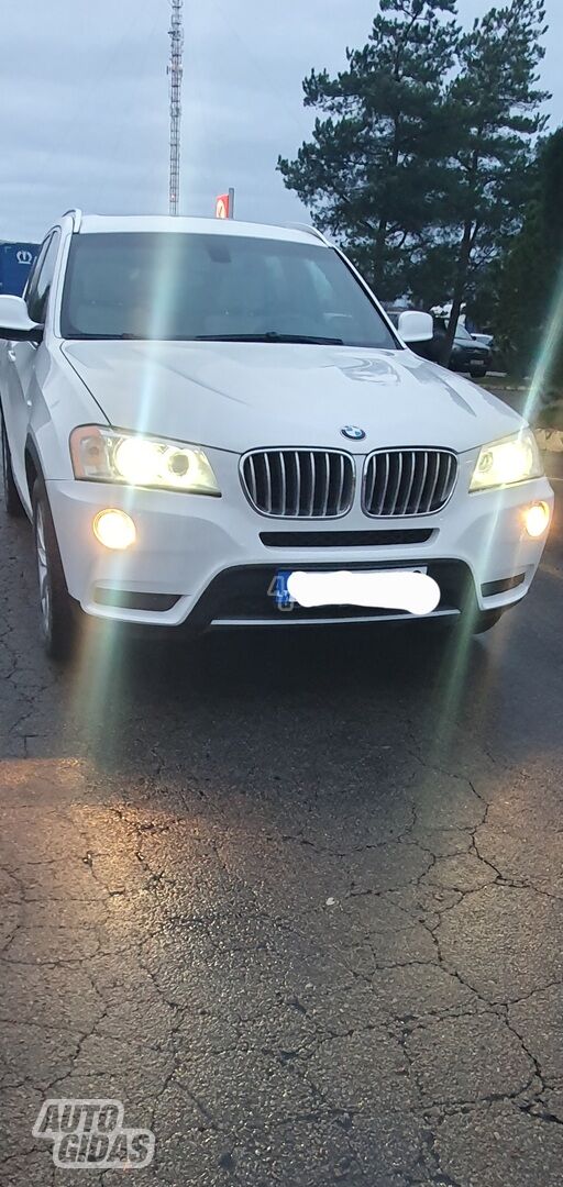 Bmw X3 2013 m Visureigis / Krosoveris