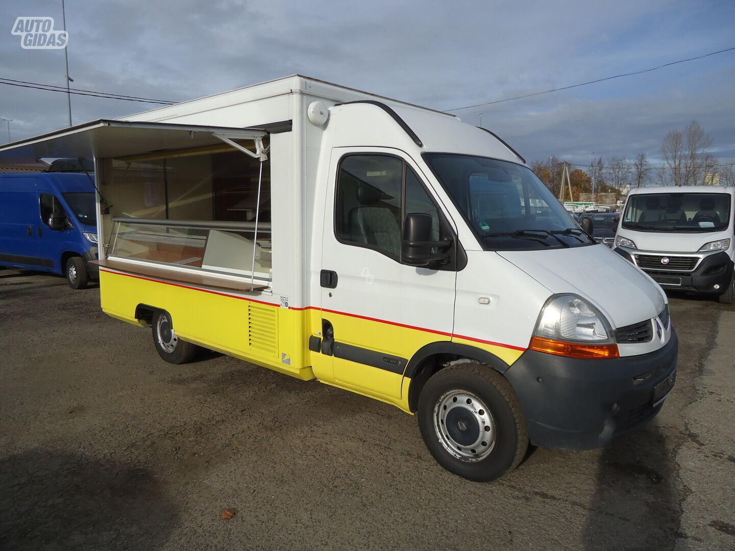 Renault Master 2009 m Krovininis mikroautobusas