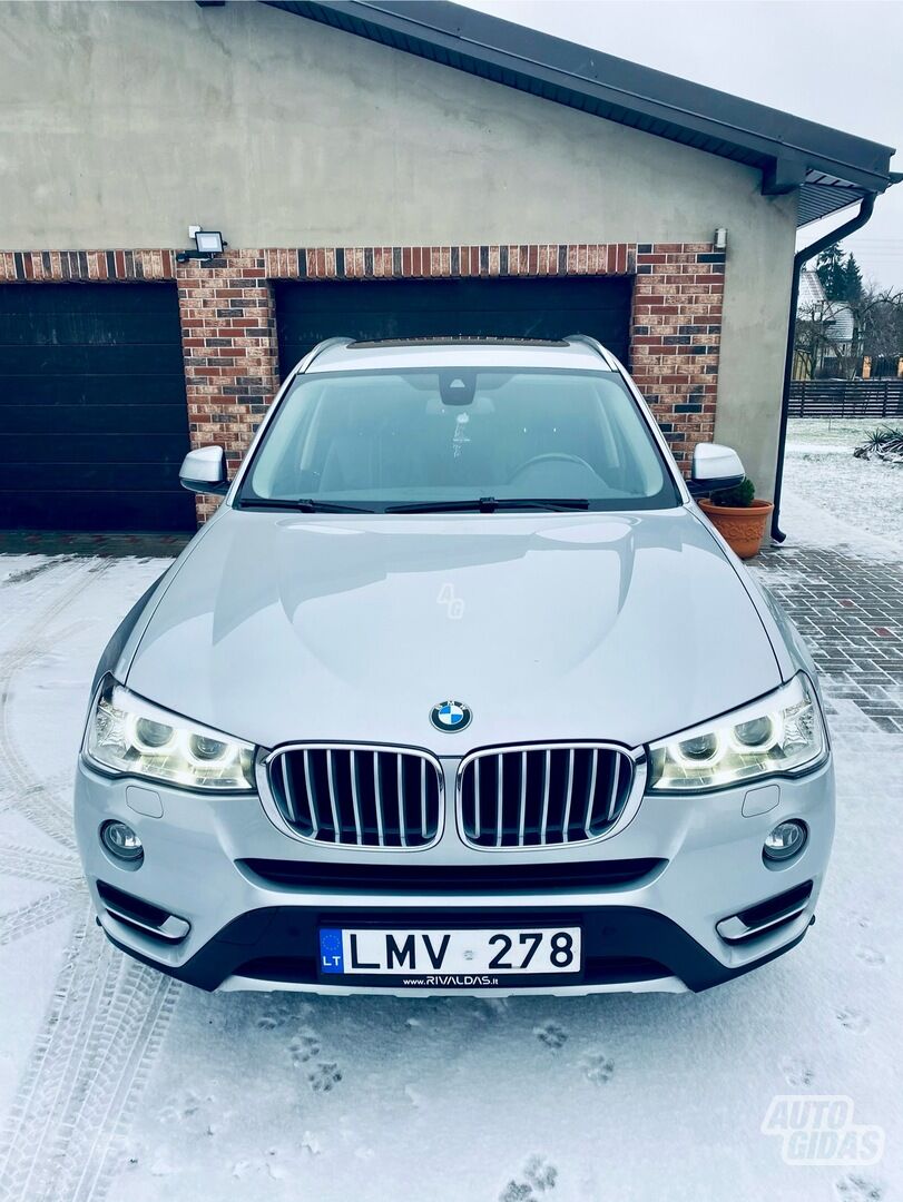 Bmw X3 2016 m Visureigis / Krosoveris