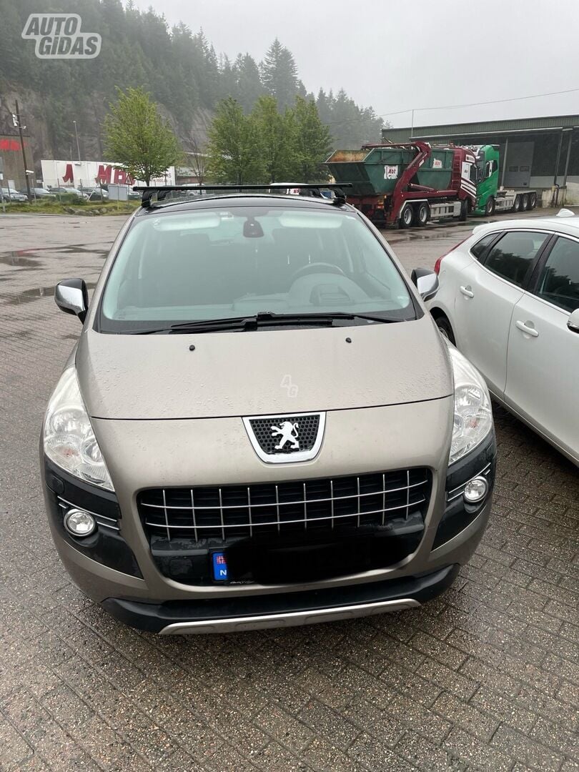 Peugeot 3008 2011 y Van