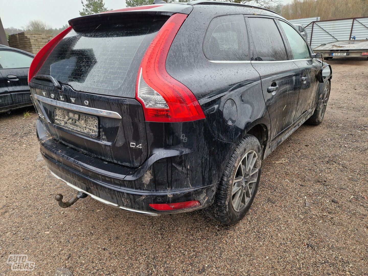 Volvo Xc60 2015 m dalys