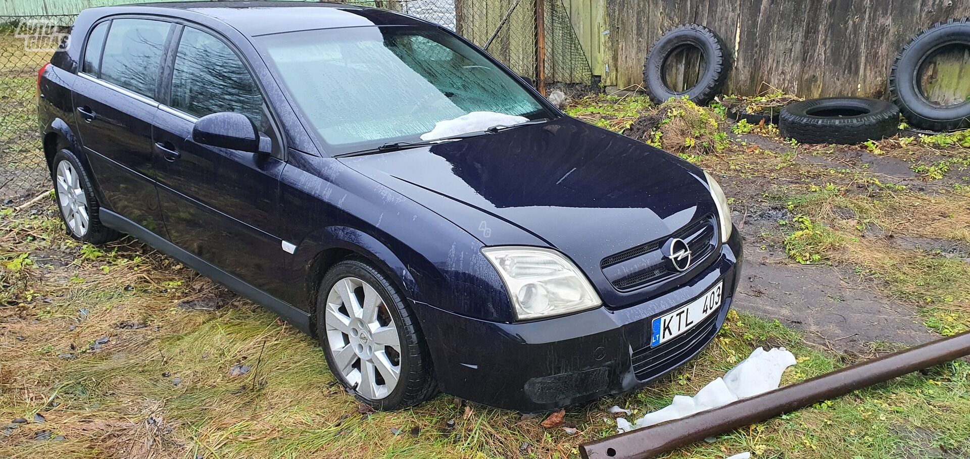 Opel Signum 2004 m dalys