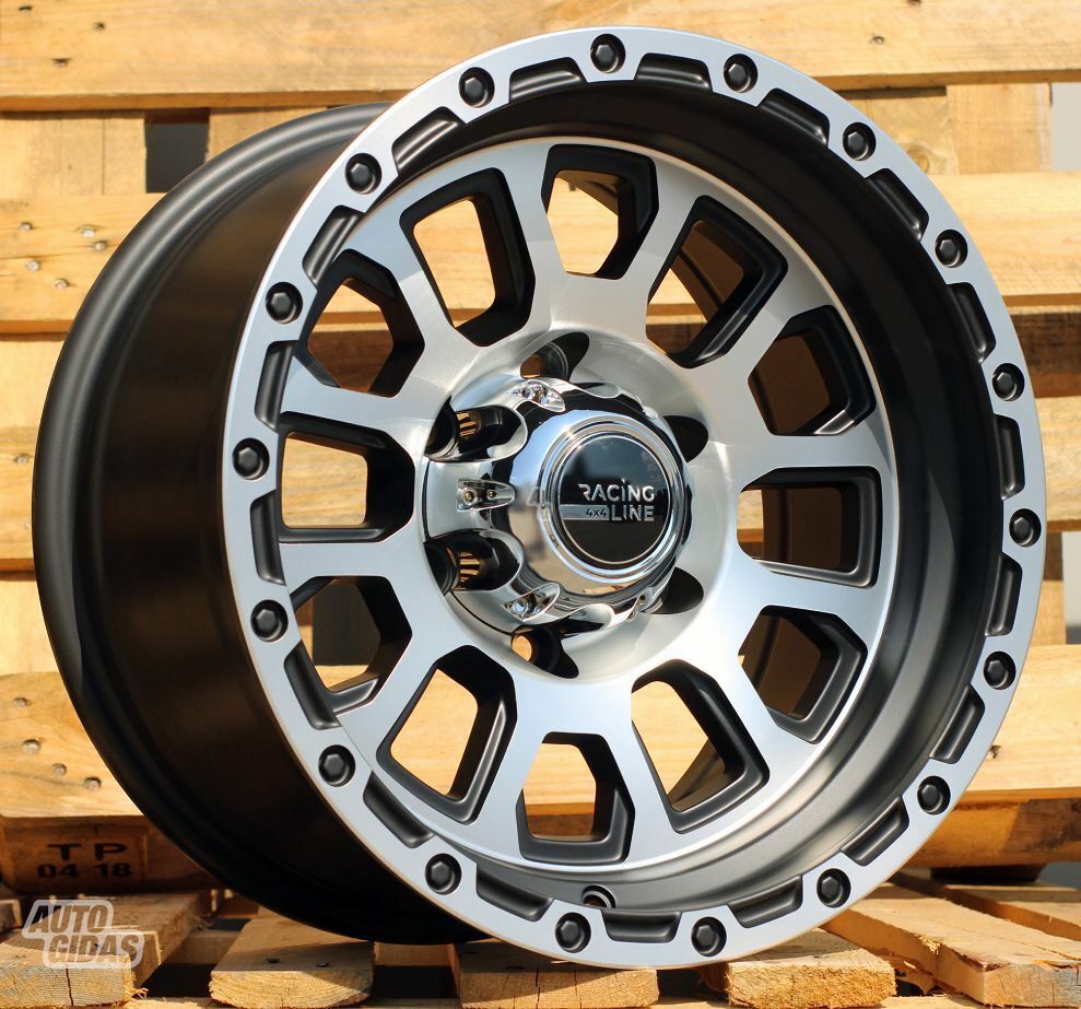 Autowheels Racing Line 4x4 Dodge, Ford lengvojo lydinio R16 ratlankiai