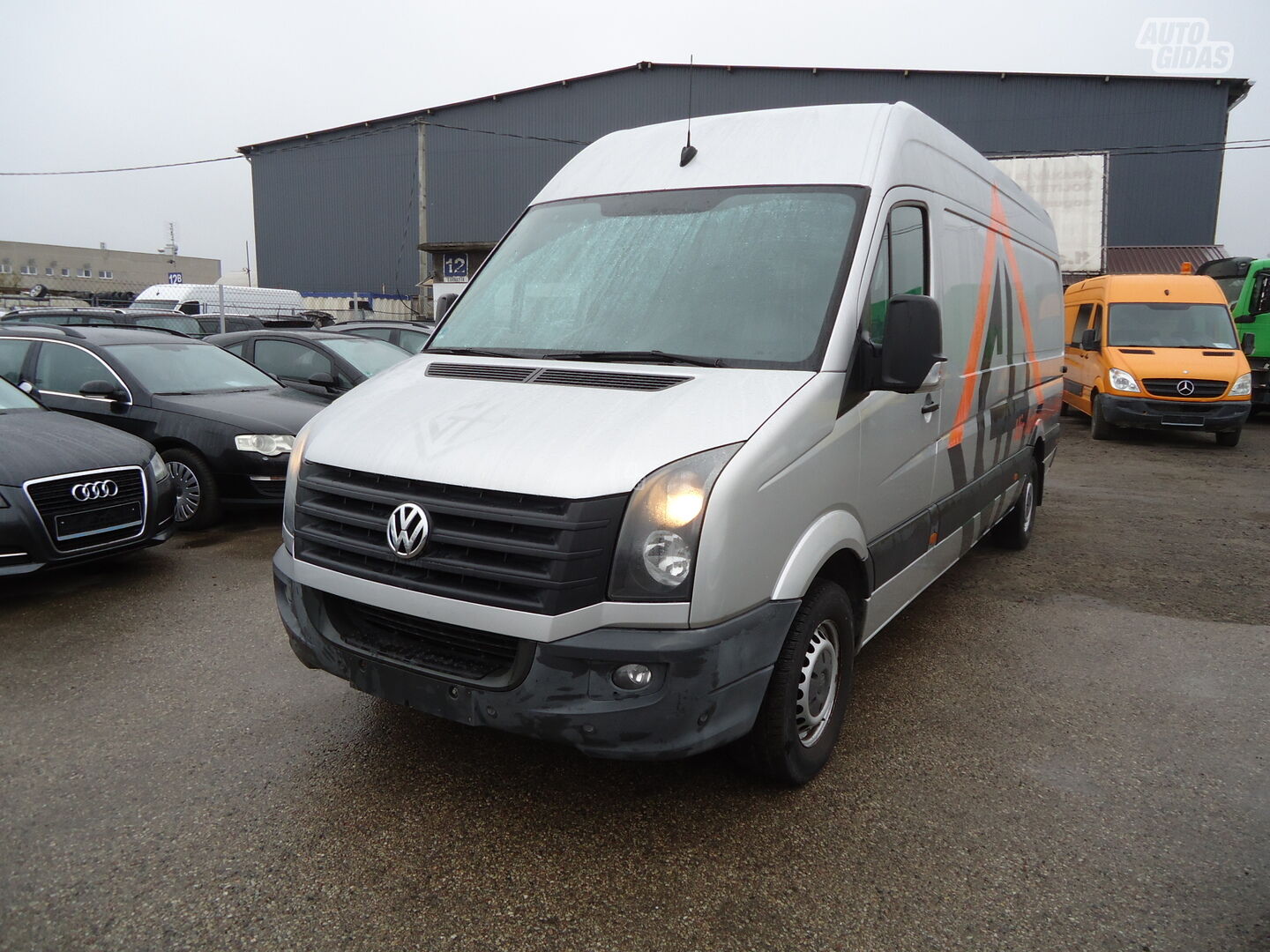 Volkswagen Crafter 2013 m Krovininis mikroautobusas