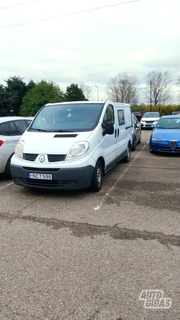 Renault Trafic 2007 m Krovininis mikroautobusas