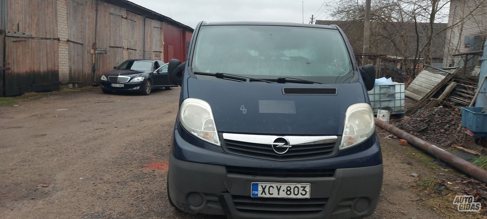 Opel Vivaro 2010 m Krovininis mikroautobusas