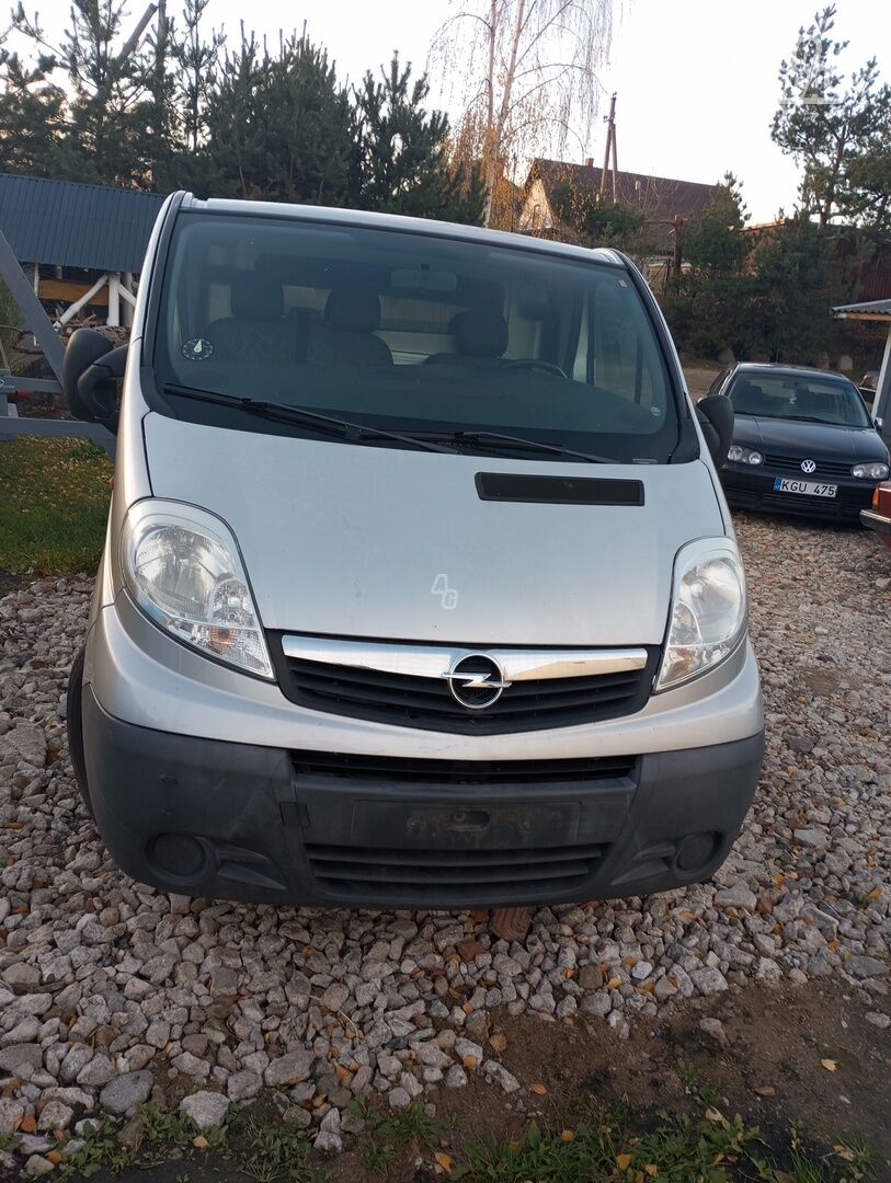 Opel Vivaro 2008 m Krovininis mikroautobusas