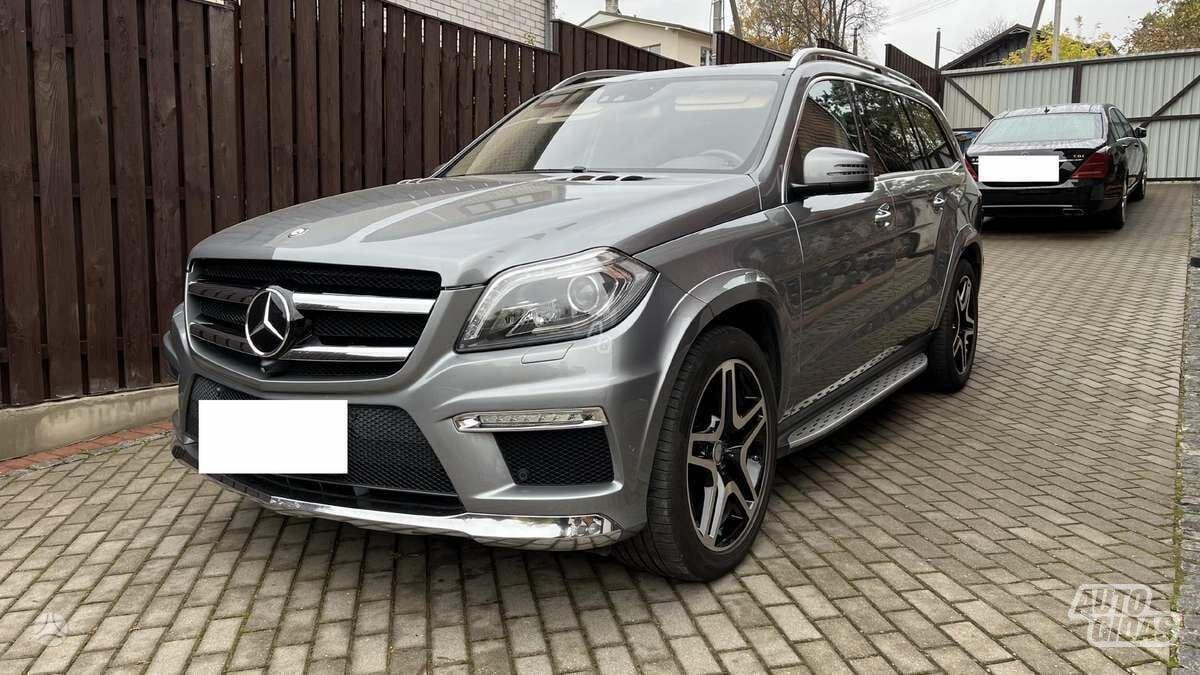 Mercedes-Benz GL 350 BlueTEC 2014 m Visureigis / Krosoveris