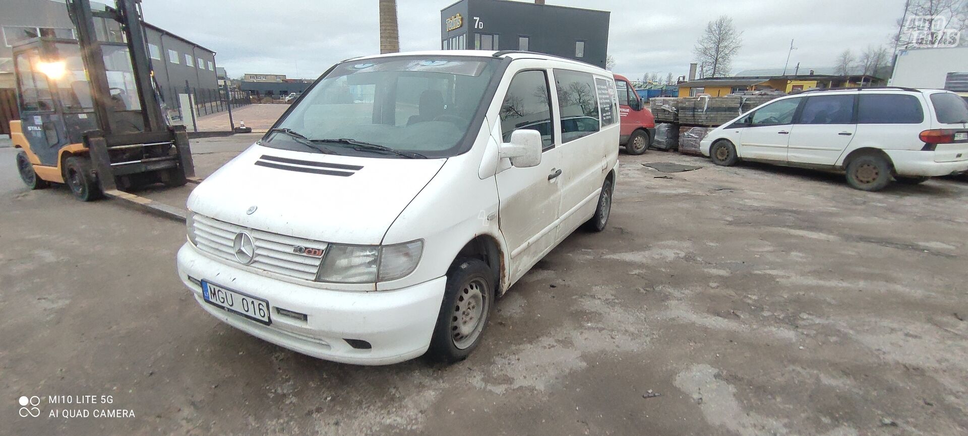 Mercedes-Benz Vito 2000 m dalys