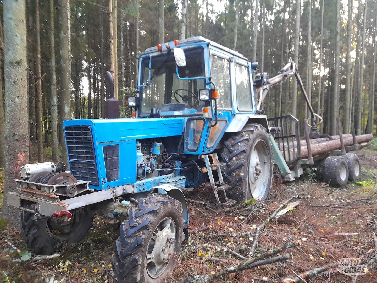 MTZ 1993 y Tractor