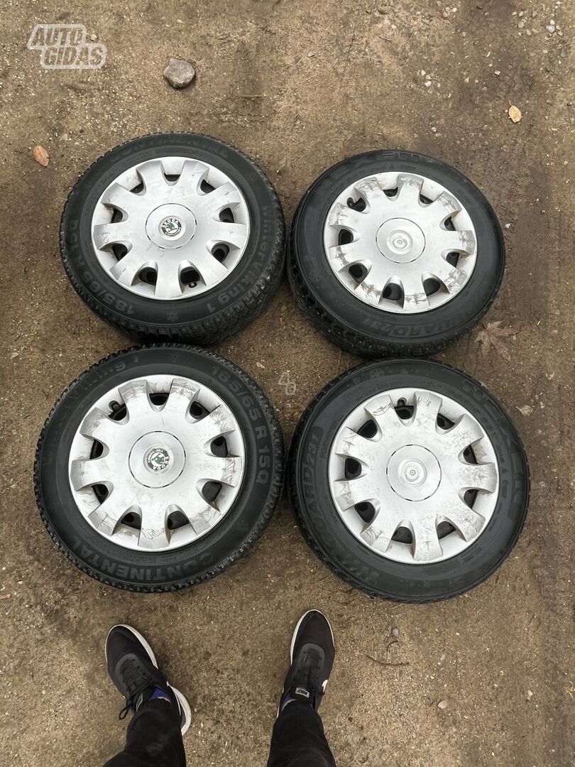 VW,AUDI,ŠKODA steel stamped R15 rims