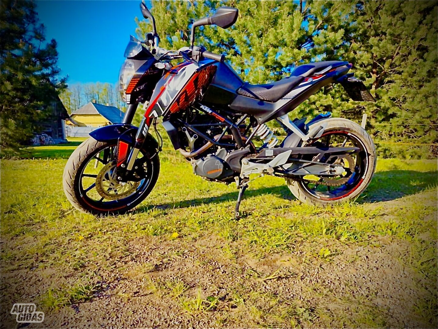 KTM Duke 2011 m Klasikinis / Streetbike motociklas