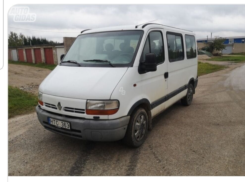 Renault Master 2002 m dalys