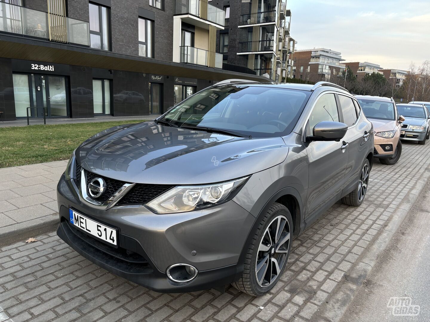 Nissan Qashqai 2015 m Visureigis / Krosoveris