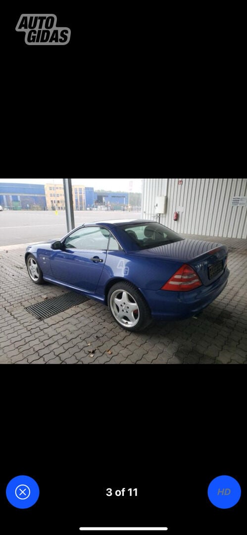 Mercedes-Benz SLK 230 1999 г Кабриолет