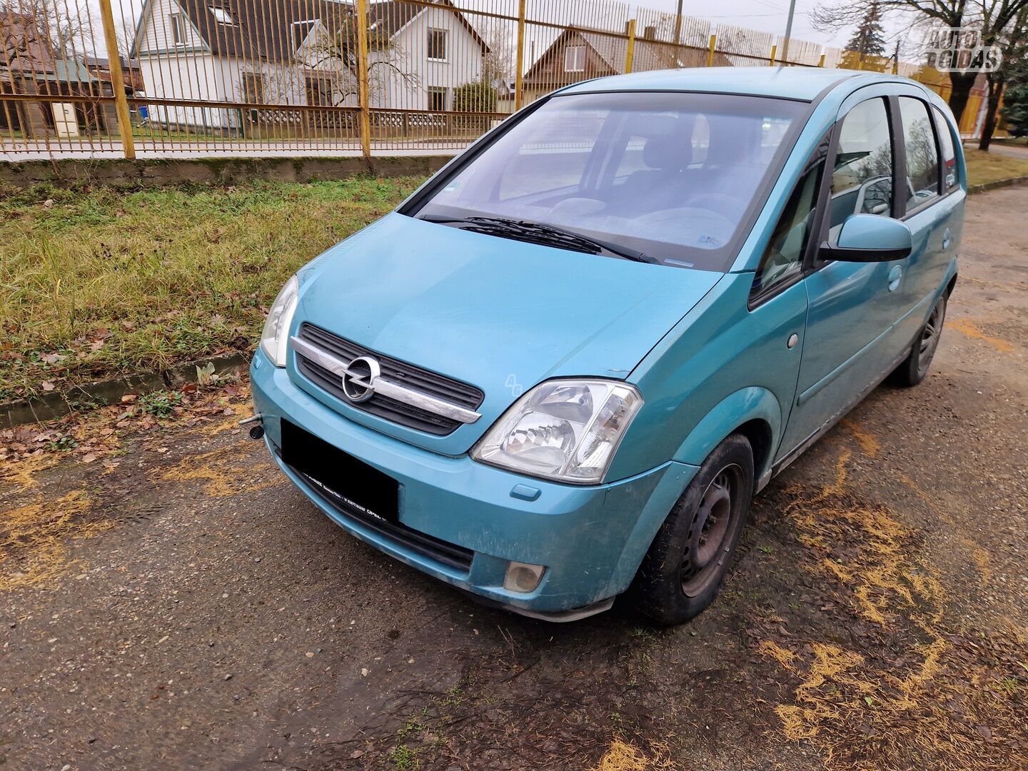 Opel Meriva A 2003 m dalys