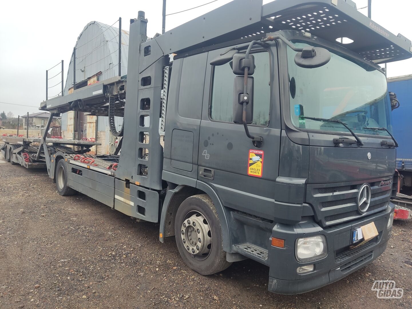 Mercedes-Benz Actros 2007 y Car transporter