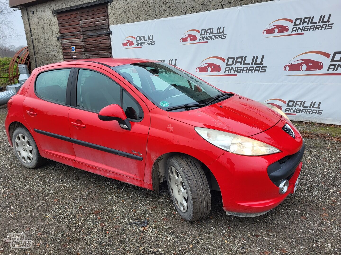 Peugeot 207 2008 m dalys