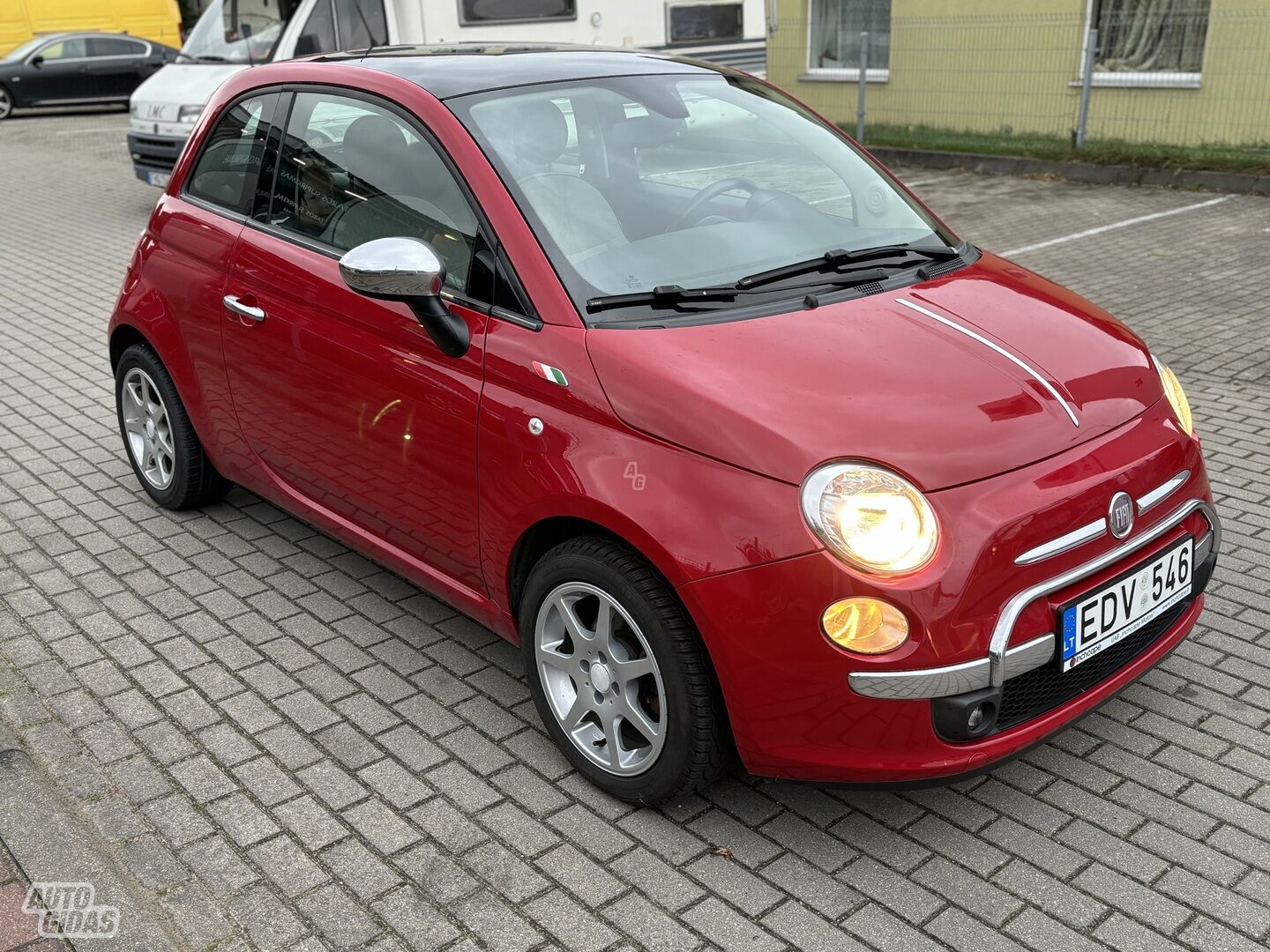 Fiat 500 2010 m Hečbekas