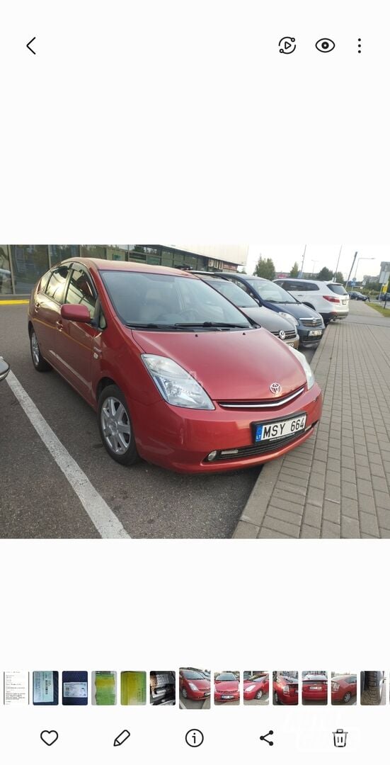 Toyota Prius 2007 m nuoma