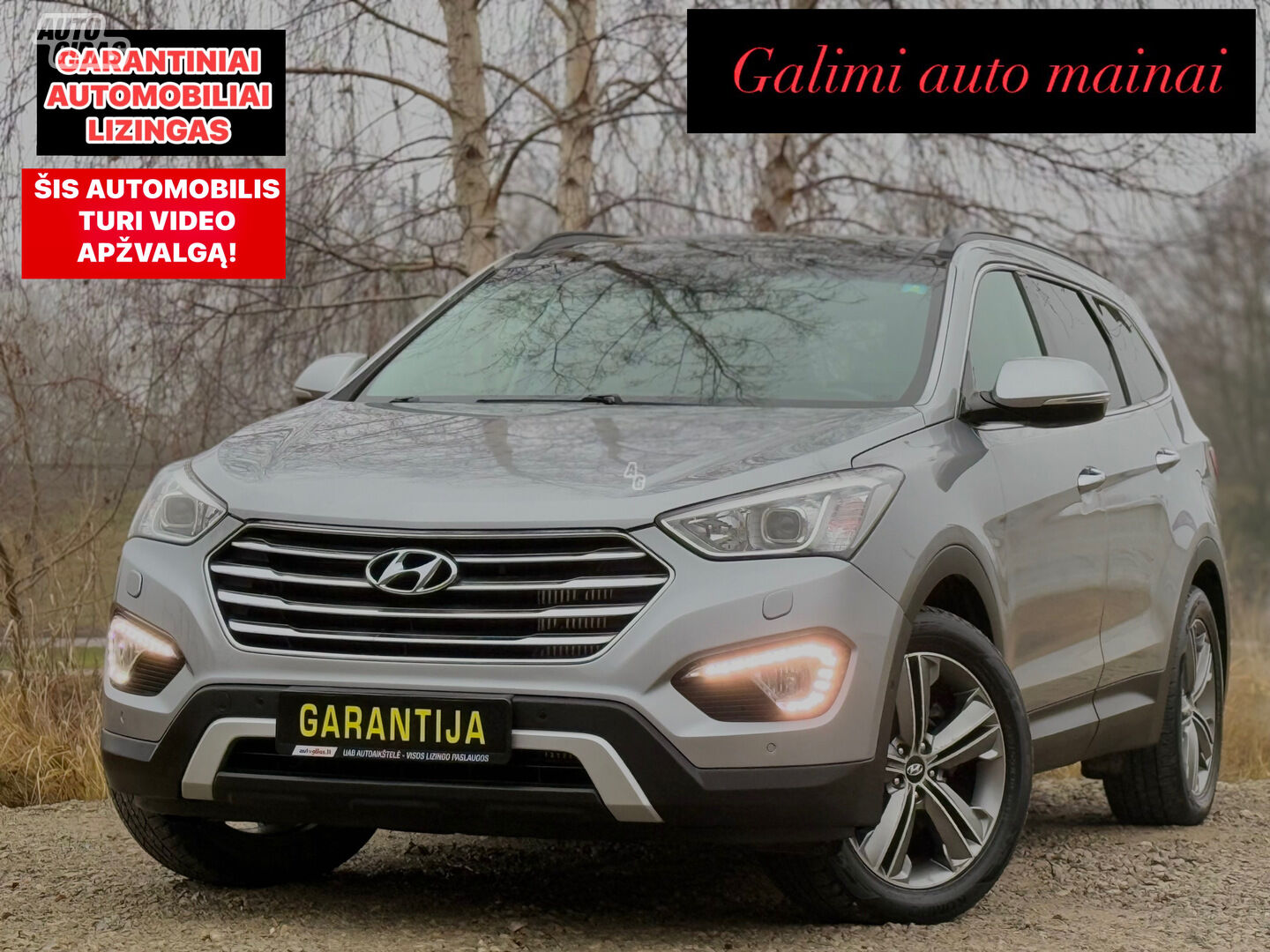 Hyundai Grand Santa Fe 2014 m Visureigis / Krosoveris