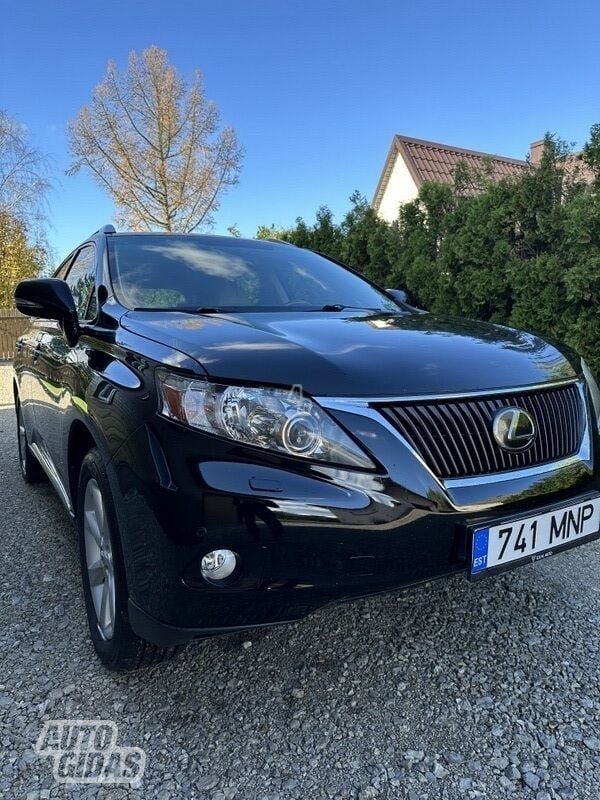 Lexus RX 350 2011 m Visureigis / Krosoveris