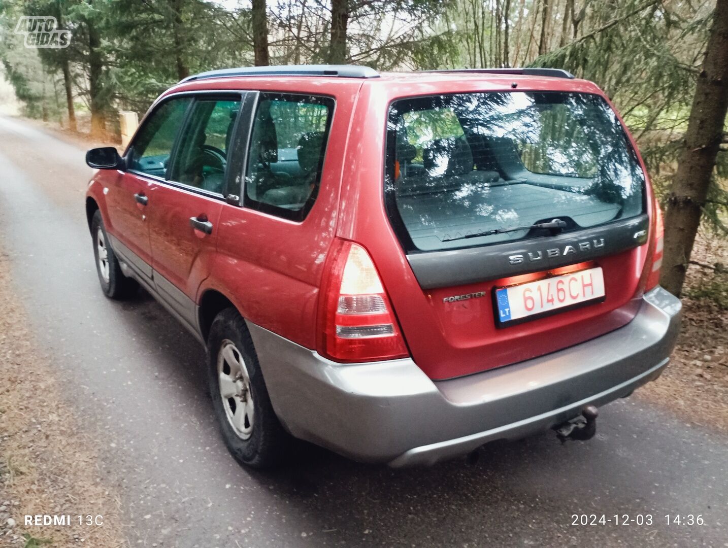 Subaru Forester 2003 m Visureigis / Krosoveris